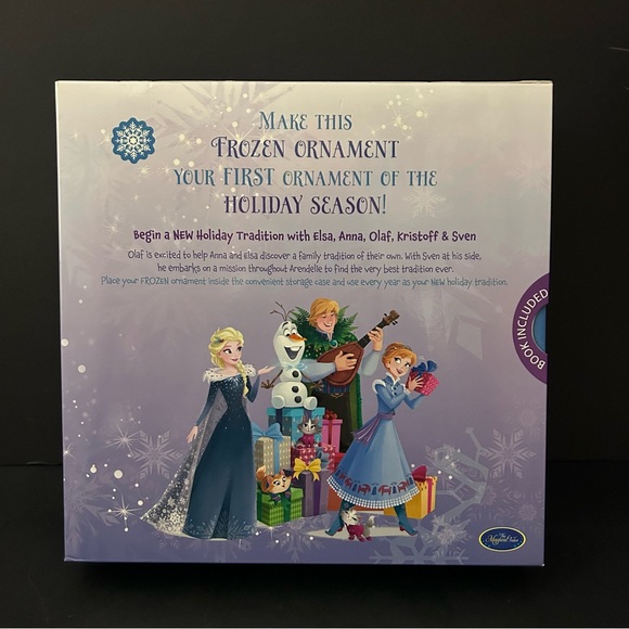 Disney Olaf’s FROZEN ADVENTURE (book & ornament) - Picture 3 of 7